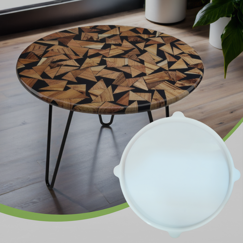 SILICOMOLDS -18" x 30MM SILICONE ROUND TRAY MOLD - URP333RM